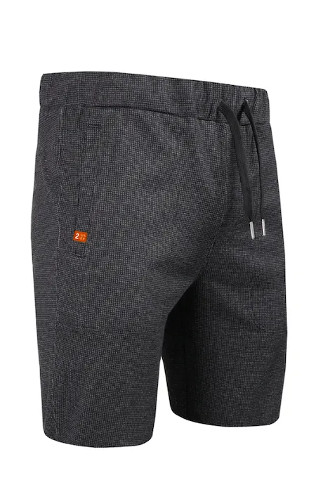 2UNDR LEISURE SHORT BLACK/GREY