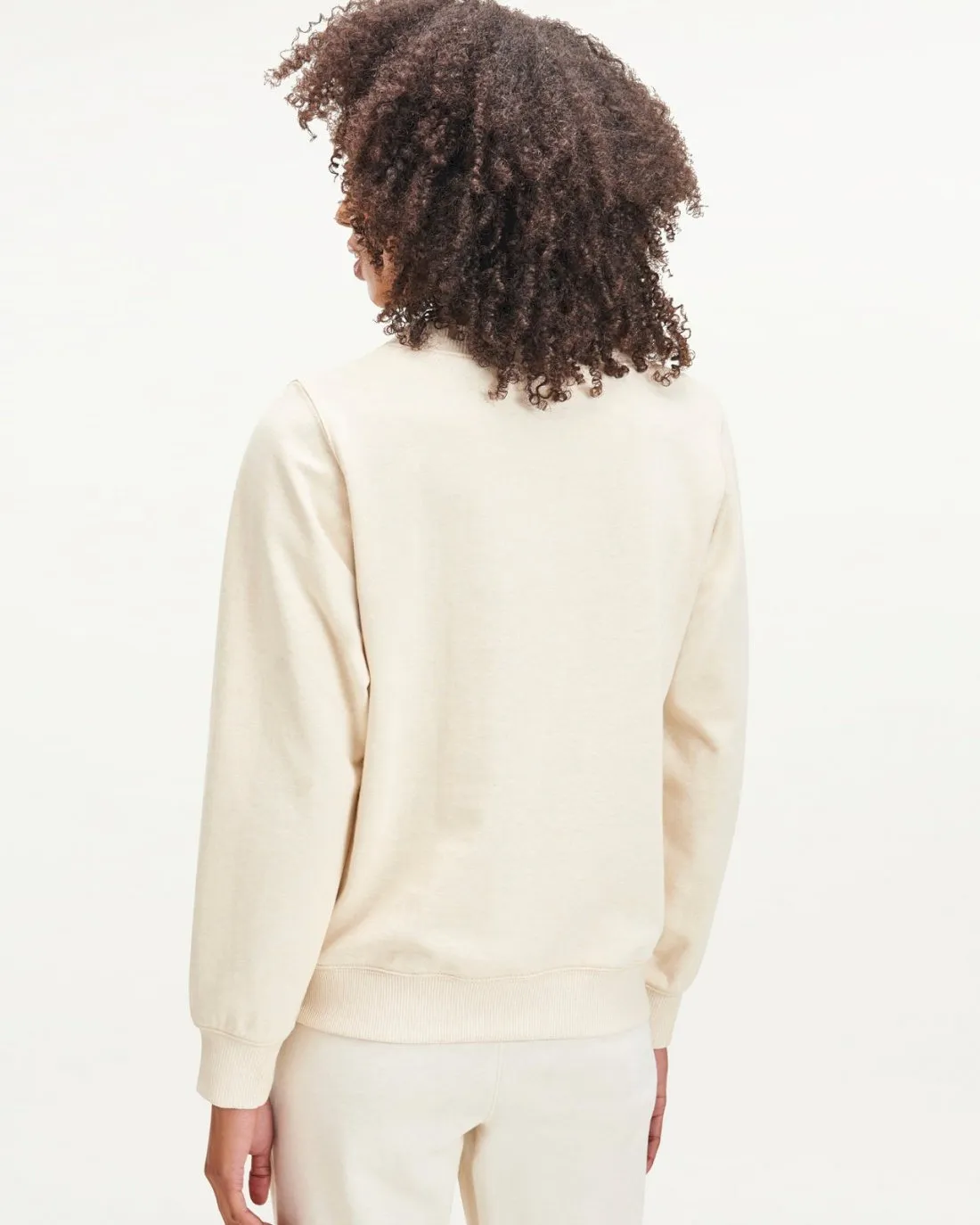 Botanical Dyed V-Neck Pullover