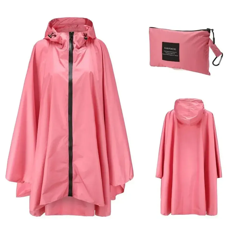 Breathable Lightweight Raincoat Ponchos Waterproof Wind