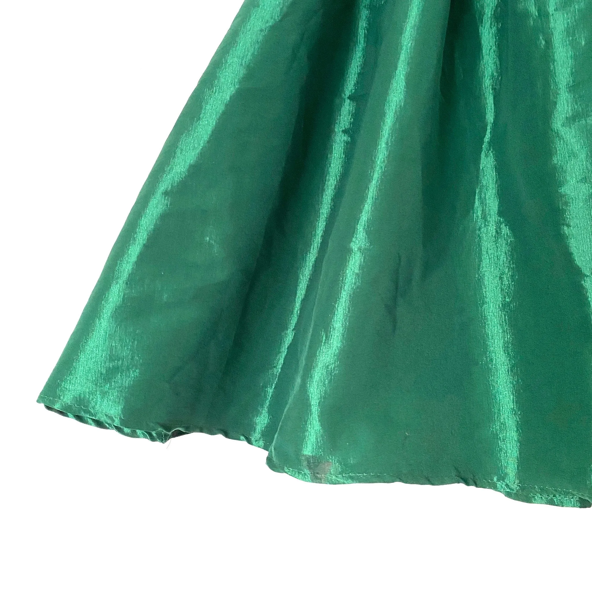 Chicwish Green Pleated Skirt- Size M (see notes)