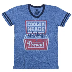 Cooler Heads Ringer V-Neck Tee