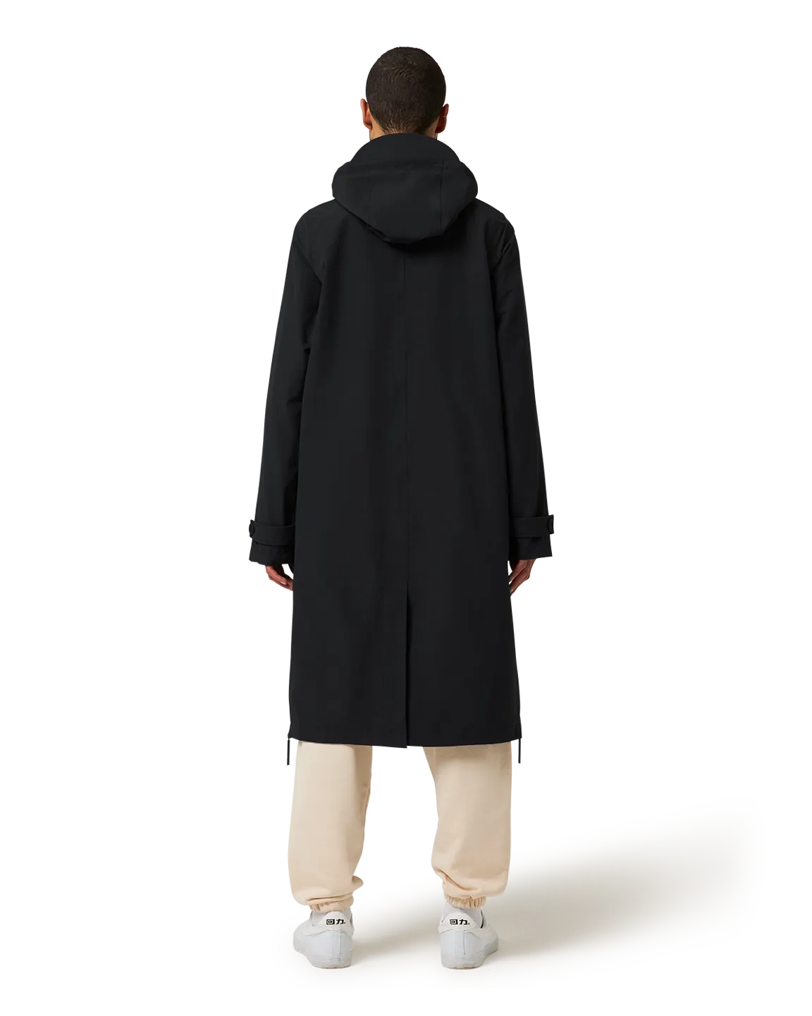 LAST ONE in L - Maium Mac Rain Coat or Poncho - Black