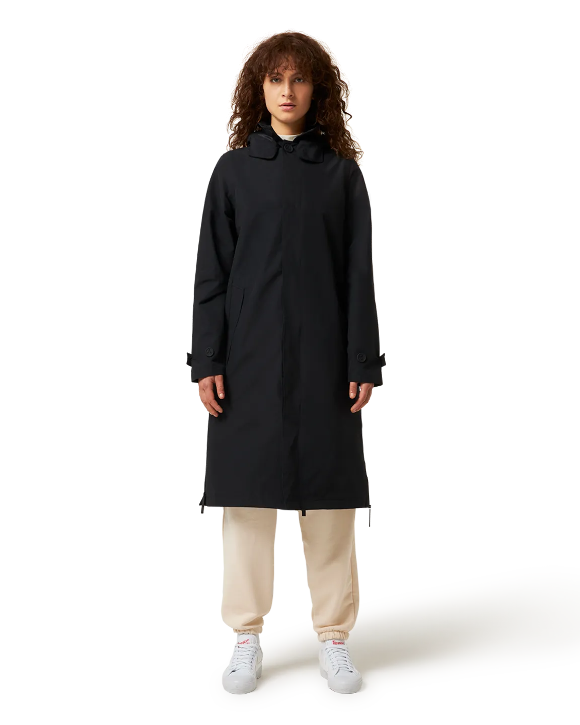 LAST ONE in L - Maium Mac Rain Coat or Poncho - Black