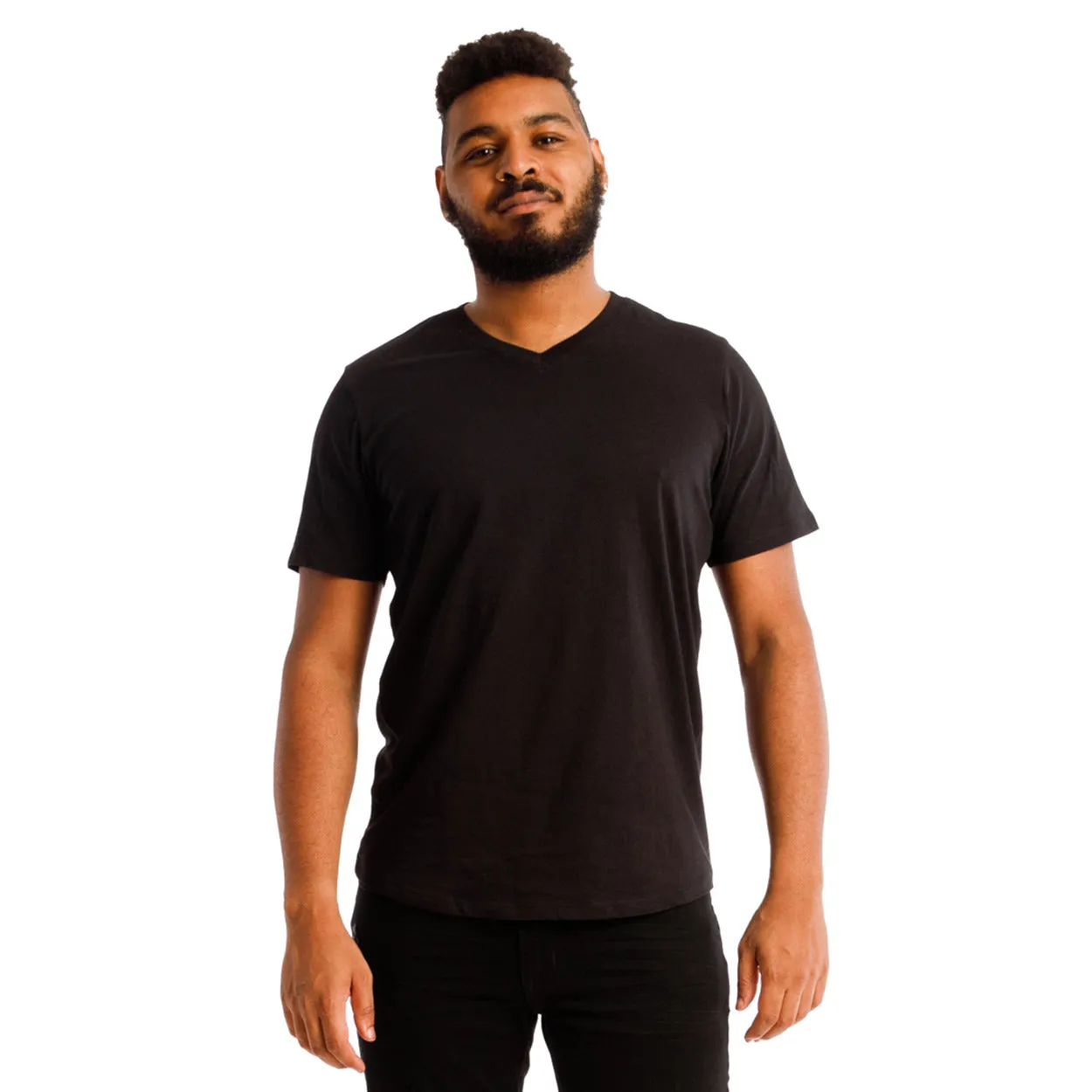 Organic V-Neck T-Shirt 3 Pack / The "Basic" Basic