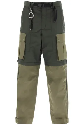 Pantalon Moncler X Pharrel Williams Convertible Cargo Pants - Vert - Femme