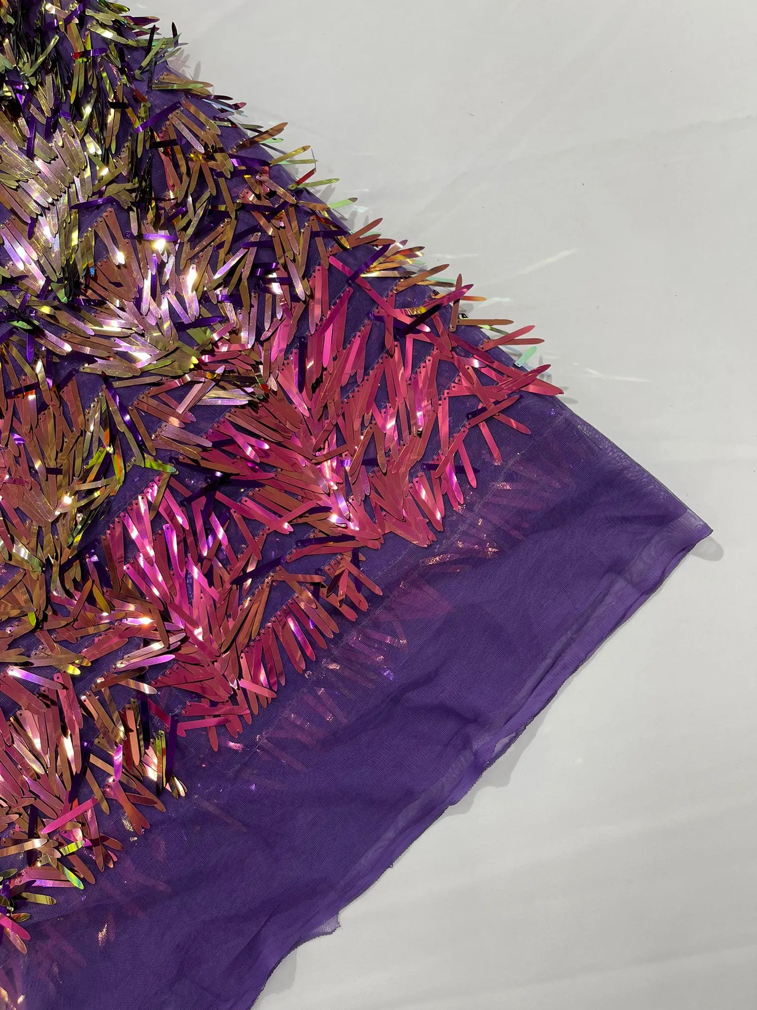 SWORD SEQUIN FABRIC (By The Yard)